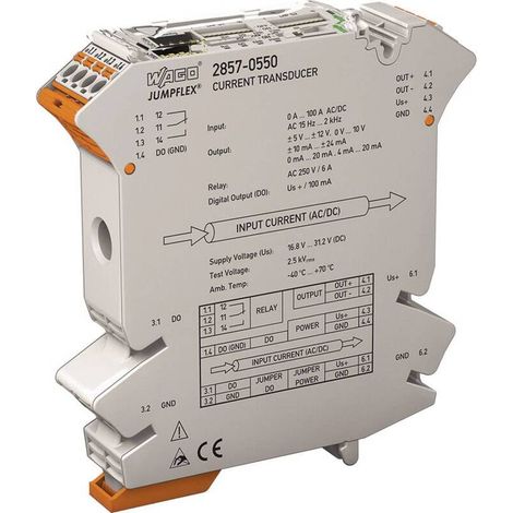 [NEUWERTIG] B-Ware WAGO Messumformer Strommessumformer JUMPFLEX Stromsignalwandler 2857-550 Relais (1/2)