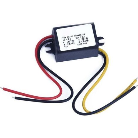 Module Abaisseur de Tension DC-DC Convertisseur 12V vers 6V Régulateur Alimentation (1/2)
