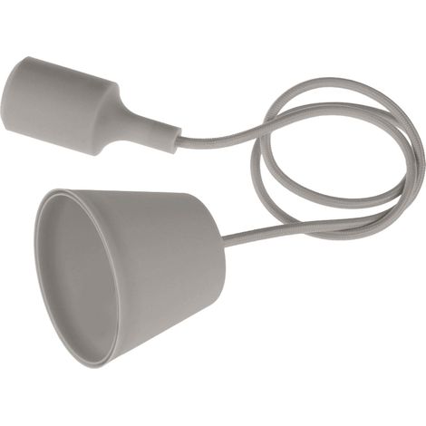 Sospensione da interno in vari colori Fantasy con portalampada E27 Century - grey (1/4)