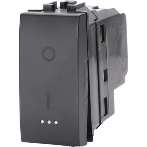 INTERRUTTORE BIPOLARE ABL - NERO VOLT 250 A 20 - 8 pezzi