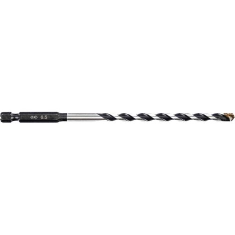 C.K T3114 06515 Acciaio Punta multiuso 6.5 mm Lunghezza totale 150 mm Alberino esagonale 1 pz. (1/5)
