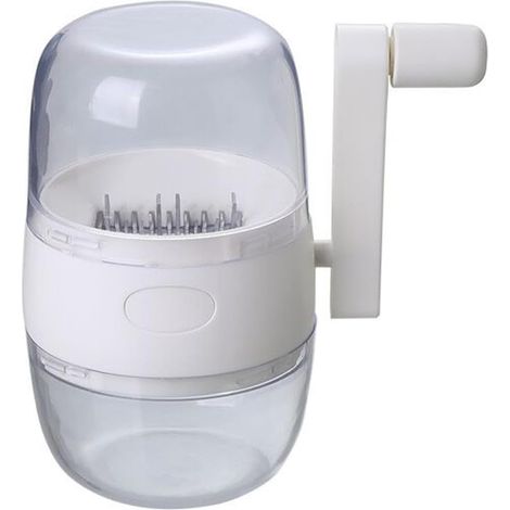 Macinano e tritatutto per noci con base antiscivolo, manovella per tutti i tipi di noci, noci pecan, tritatutto da cucina multiuso. (1/5)