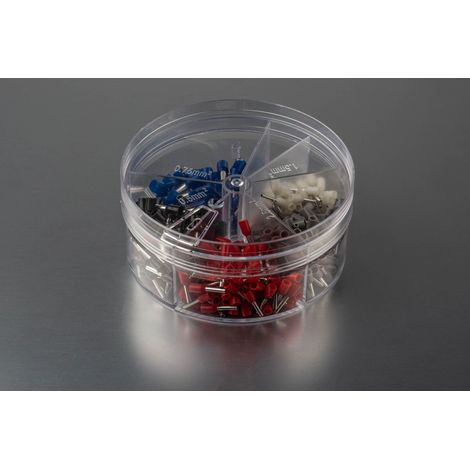Embout RS PRO, 400 pièces, avec Férule d'extrémité de fil 0,5 mm² 2,5 mm² ( Prix pour 1 ) (1/3)
