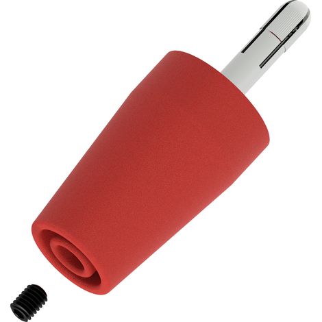 Electro PJP 3300-IEC-CD1-R Adapter-Buchse gerade Stift-Ø: 4 mm Rot 1 St. (1/2)