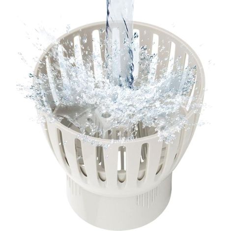 Écoulement de bassin - Nettoyage et attrape la saleté Filtre pour bassin à poissons, collecteur de déchets pour jardin, arrière-cour, parc, villa, étang et piscine (1/5)