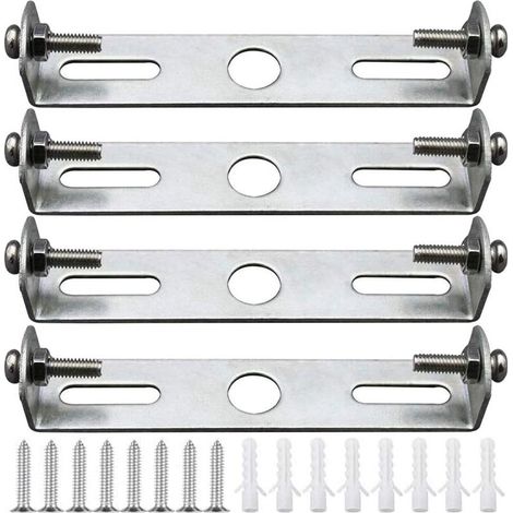 4 Pièces Support de Fixation pour Plafonnier 105 mm Luminaire Suspendu Accessoires Lustre de Plafond Plafonnier Plaque de Base Plaques de Lampe de Plafond Supports de Plaque et Accessoires-Fei Yu (1/5)