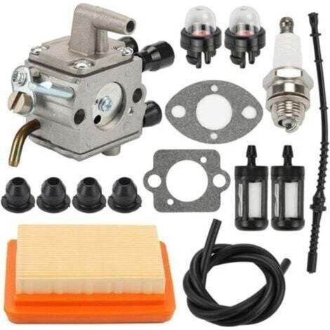 Carburateur pour débroussailleuse , pour Stihl FS120 FS200 FS250 FS300 FS350 FR350 FR450 FR480 Kit de filtre à Air de carburateur , remplacement 4134 120 0653 carburateur pour débroussaill