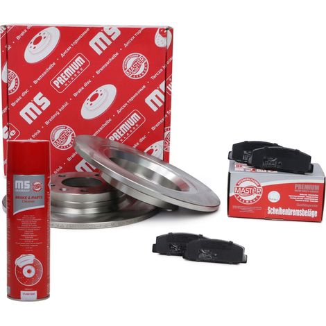 JUEGO DE DISCOS Y PASTILLAS DE FRENO TRASERO MAZDA 323 F 201003020 (1/4)