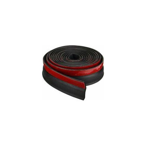 Garage Door Lower Threshold Rubber Seal Strip Universe DIY Weatherstrip Anti-Flood Barrier Replacement for Garage Door Insulation Length 2.5m Thick (1/2)