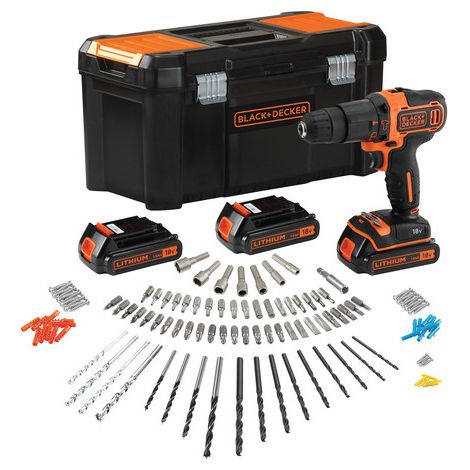 Atornillador percutor litio B&ampD - (1/3)