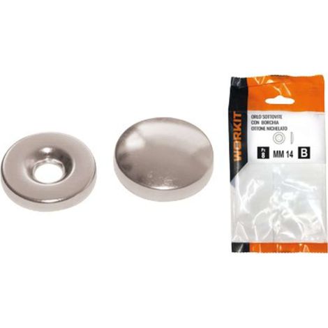 ORLO SOTTOVITE + BORCHIA OTTONE NIC SELF WORKIT - MM 20 CF=PZ 6 - 5 Confezioni