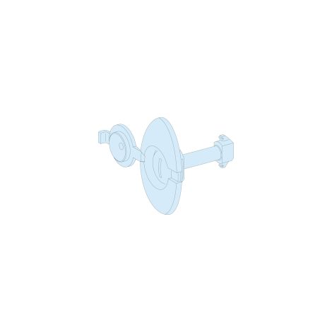 PrismaSeT P Active - Accessoires panneau lateral IP30 - 16 vis 1/4 tour + joints - LVS01100