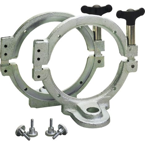Jeu de mâchoires de serrage de base ROWELD P250A, puissance 2700 W, 230 V, plage de travail D. 40-250 mm