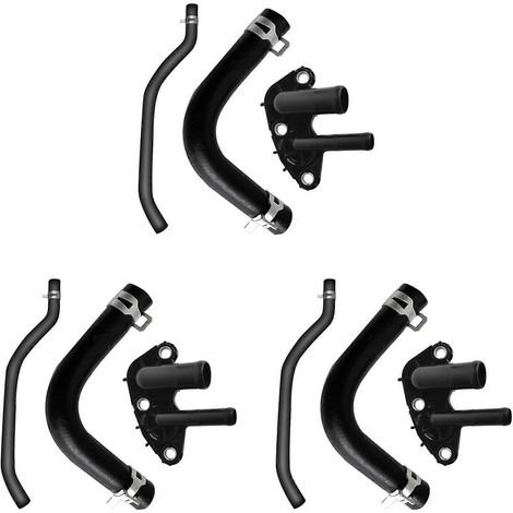 Ensemble de 9 raccords de tuyau PCV (références 11821AA660, 21204AB230 et 11815AC360) pour Subaru Forester, Impreza, Legacy et WRX (2011-2018). (1/5)