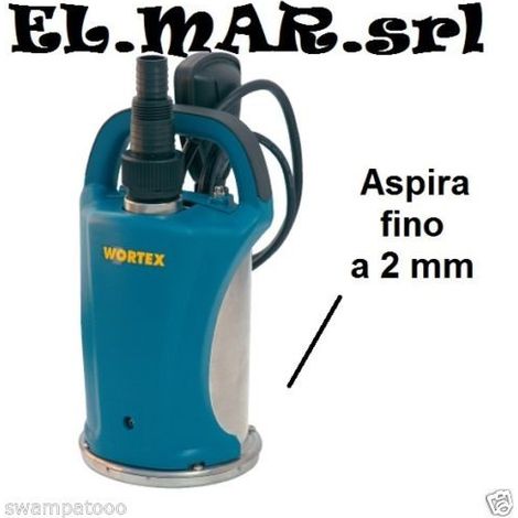 0,5 HP Wortex JDX 350 elettropompa sommergibile inox Monofase