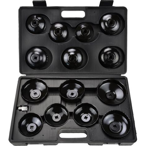 CHIAVI A TAZZA SMONTAGGIO FILTRO OLIO 14pz GEKO G10400 (1/5)
