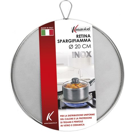 MAURY'S RETINA SPARGIFIAMMA CON ANELLO IN ACCIAIO INOX DIAMETRO DA 20 CM