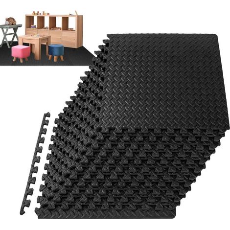 Puzzle-Übungsmatte - Ineinandergreifender Puzzleschaum mit Polsterung - (1/5)