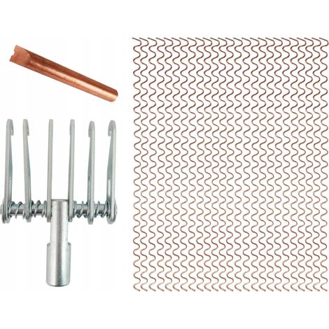 Kralle 6 Haken 3 mm gewellter Draht 25 Stück 320 mm Drahtelektrode Spotter Kralle (1/5)