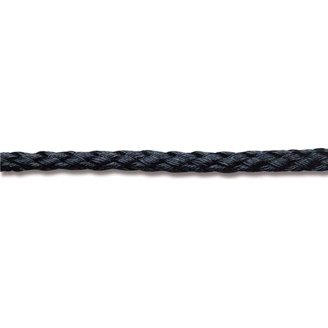 Trem cook treccia senza anima 12 mm 100 metri nera nautica
