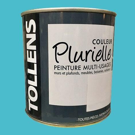 TOLLENS Peinture acrylique multi-usages 'Couleur Plurielle' satin Exotique 0,5 L (1/2)