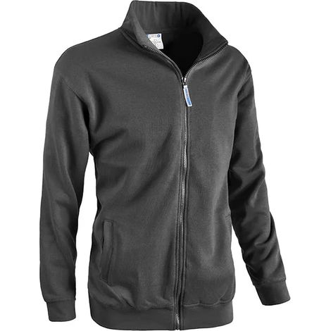 FELPA FULL ZIP JUMP GRIGIO SMOKE