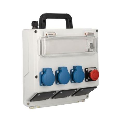 Baustellenkoffer Fixo F 1D SCHWABE 230 V/16 A/ max. 3.5 KW - 861507