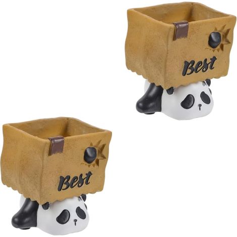 grands porte stylos en résine pour bureau petits pots en