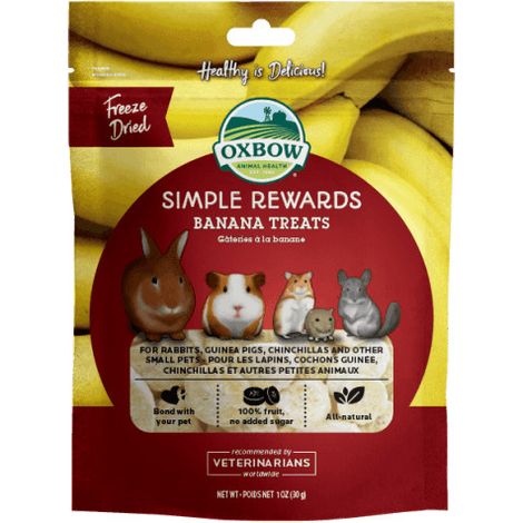 Oxbow Simple Rewards con Banane da 30 gr