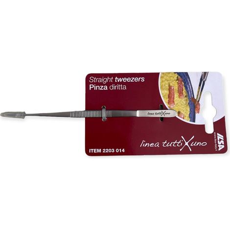 Pinza da Cucina in Acciaio Inox Tutti per Uno Dritta 14 cm Ilsa (1/2)