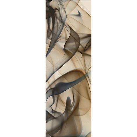 Poster Thème fumée beige - 90 x 270 cm (1/3)