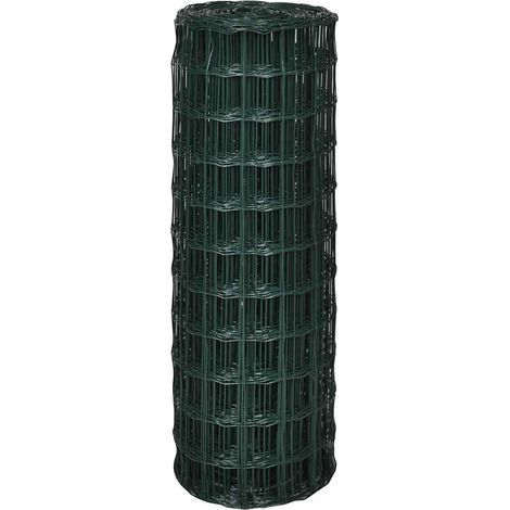 Maison Exclusive - Maschendraht Gitterzaun Schweiß gitter 10x1,0m (1/5)