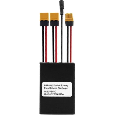 Convertisseur de décharge pour double batterie de vélo électrique 20V/72V 40A (1/5)