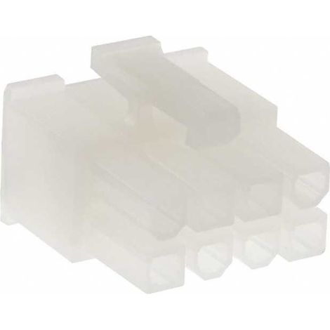 Connettore Mini Fit maschio 4X2 vie