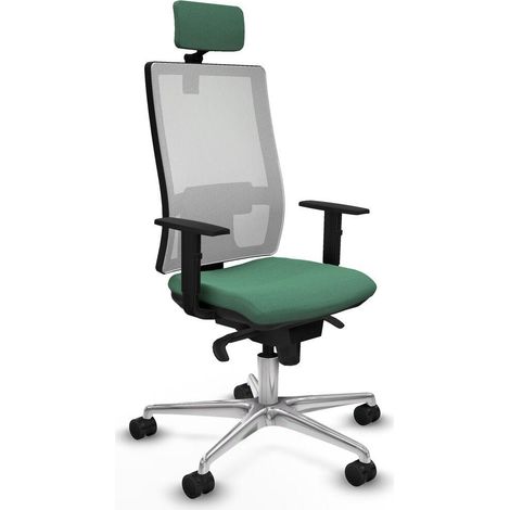 Piqueras y Crespo Horna Chaise Bureau Vert Émeraude (1/3)