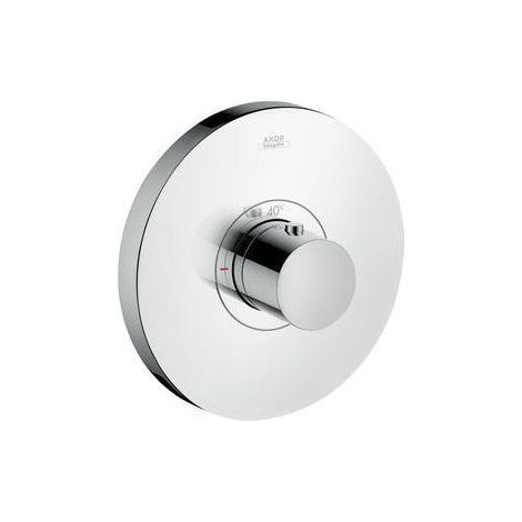 Set di finitura con miscelatore termostatico ShowerSelect ad incasso in ottone lucido (1/4)