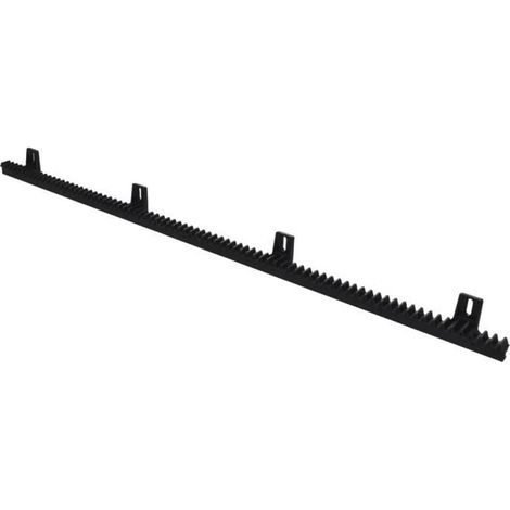 Crémaillère - KIT 4 pcs - Nylon renforcé - Capacité 800 kg - Portail coulissant
