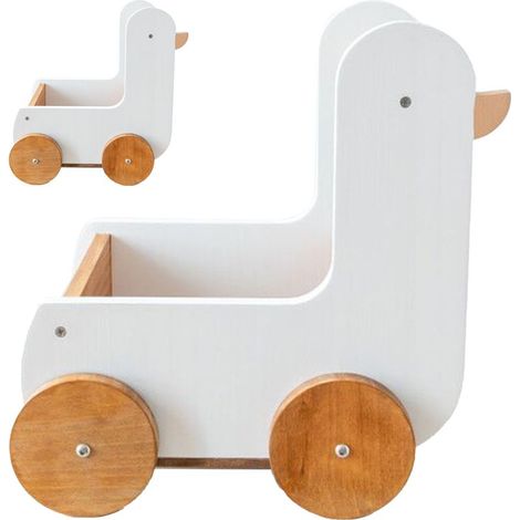 Schreibtisch-Organizer aus Holz mit niedlichen Cartoon-Aufklebern für Büro, Bibliothek usw. Ideal für Arbeitszimmer, Kinderzimmer, Büro, Studentenwohnheim usw. (1/5)