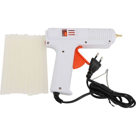 Jeffergarden Industrial grade hot melt glue gun, adjustable temperature, 120 watts, with 11 mm glue stick, EU plug, 100-240V (1/5)