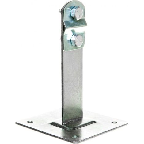 Dachhalterung mit 100 mm verschraubter Platte, verzinkt 15.1.1/S OC /91500501/