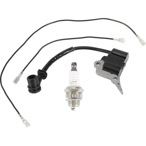 Accensione per motosega, modulo bobina di accensione, candela, adatta per motoseghe Zenoah/Timberpro/Lawnflite, pezzi di ricambio per motoseghe Zenoah/Timberpro/Lawnflite 2500 25C