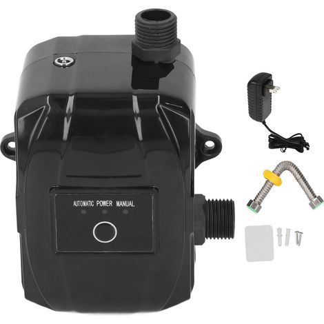Ortviai Pompe de surpression d’eau 24 V CC, 180 W, 35 L/min, hauteur manométrique 25 m, moteur à aimant permanent silencieux (1/5)