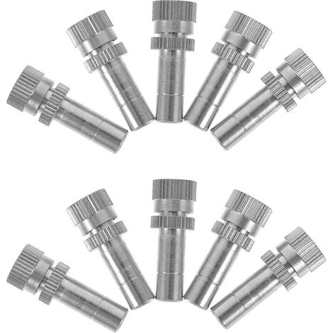 Brass Misting Nozzle Cooling System Nozzle Head for Outdoor Use 30Pcs (1/3)