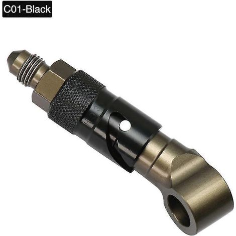 Alconstar - Kit adaptateur de raccord rapide pour durite de frein moto AN-3 en aluminium (compatible Honda et Yamaha) - C01 (1/5)