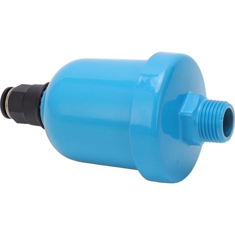 Purgeur automatique G1/2, couvercle en aluminium, laiton résistant, purgeur pneumatique haute dureté pour compresseur d'air et filtre. (1/5)