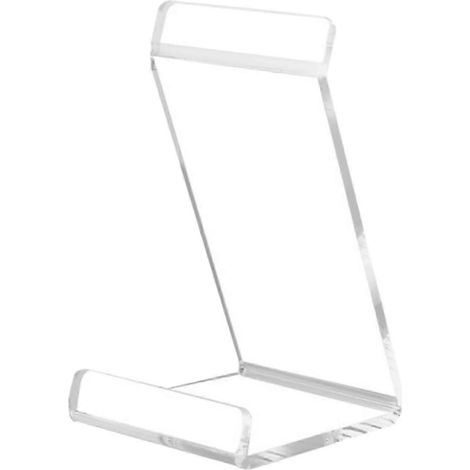 Porte-disques en acrylique pour CD, rangement multifonctionnel et peu encombrant, présentoir transparent pour albums, disques, bandes dessinées, journaux et livres.-1pc