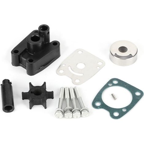 Kit de turbine de pompe à eau hors-bord accessoires de réparation adaptés pour Yamaha 4hp 5 hp 2 str hors-bord 4A 5C 6E0-W0078-A2 (1/5)