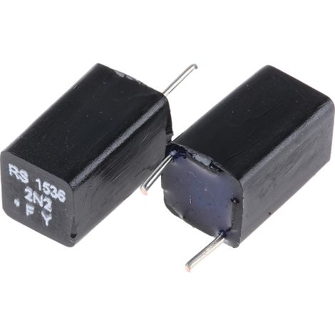 Condensateur à couche mince RS PRO 2.2nF 63V c.c. ±1%
