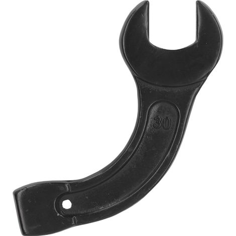Clé frappe bout ouvert manche courbé 30mm – Acier carbone haute résistance, single head, projets démontage (1/5)
