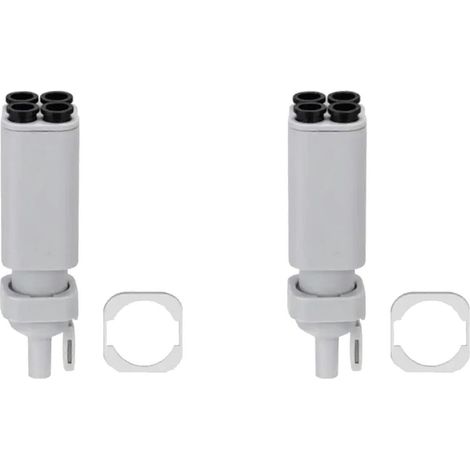 2X para Bambu Lab Impresora 3D AMS Lite Filamento Hub Componentes Interruptor de cinco vías Consumibles Impresión a color()